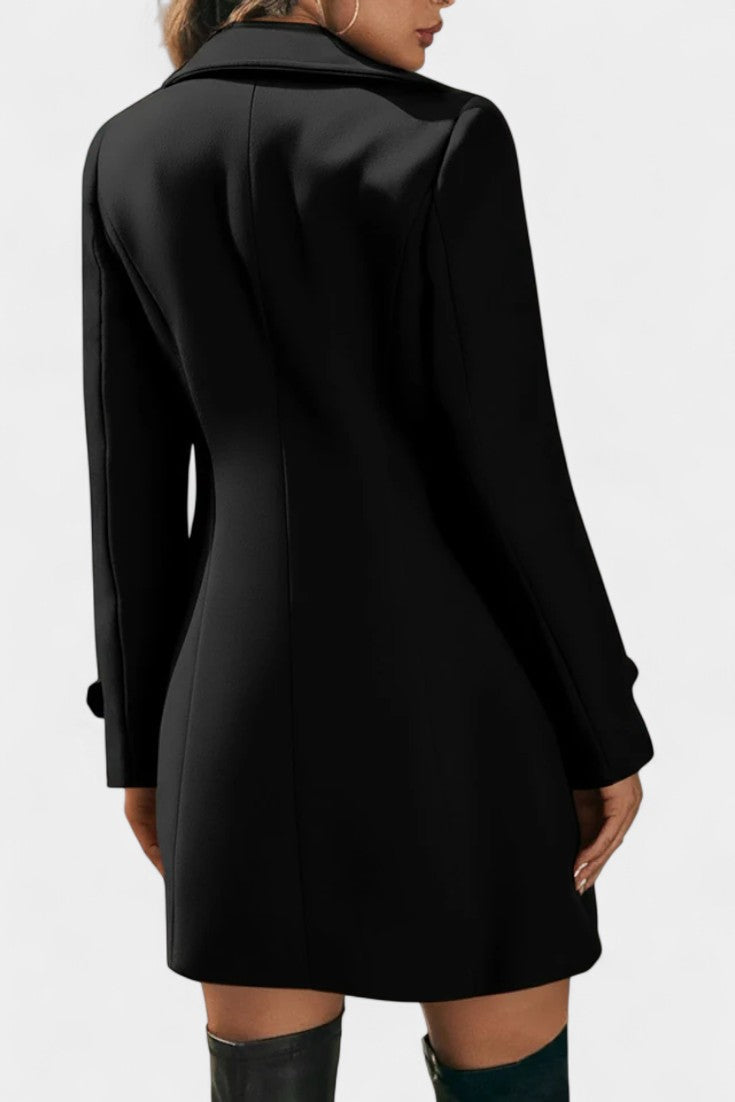 Coraleigh | Tailored Notched-Collar Coat
