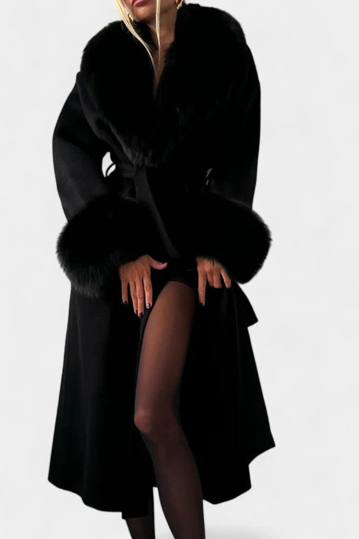 Genevieve | Belted Longline Coat