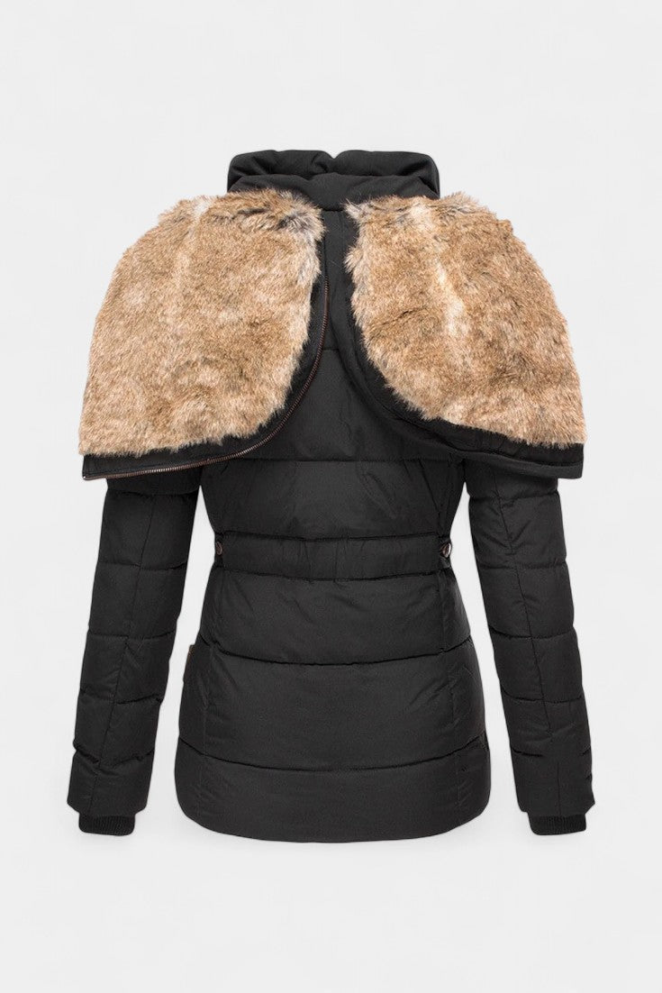 Giselle | Hooded Quilted Winter Jacket