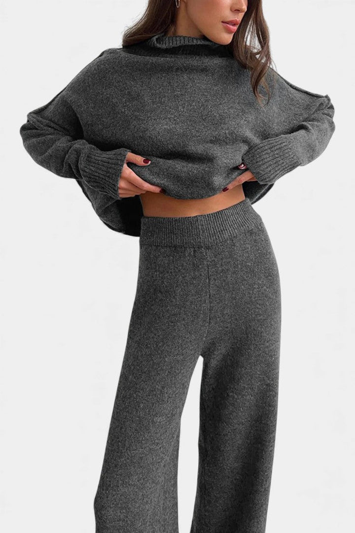 Ines | Relaxed Turtleneck Two-Piece Set