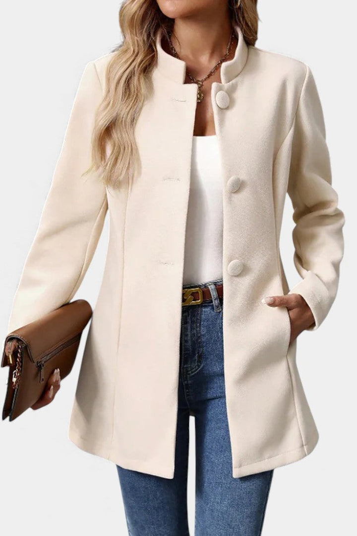 Petra | Tailored High-Collar Coat