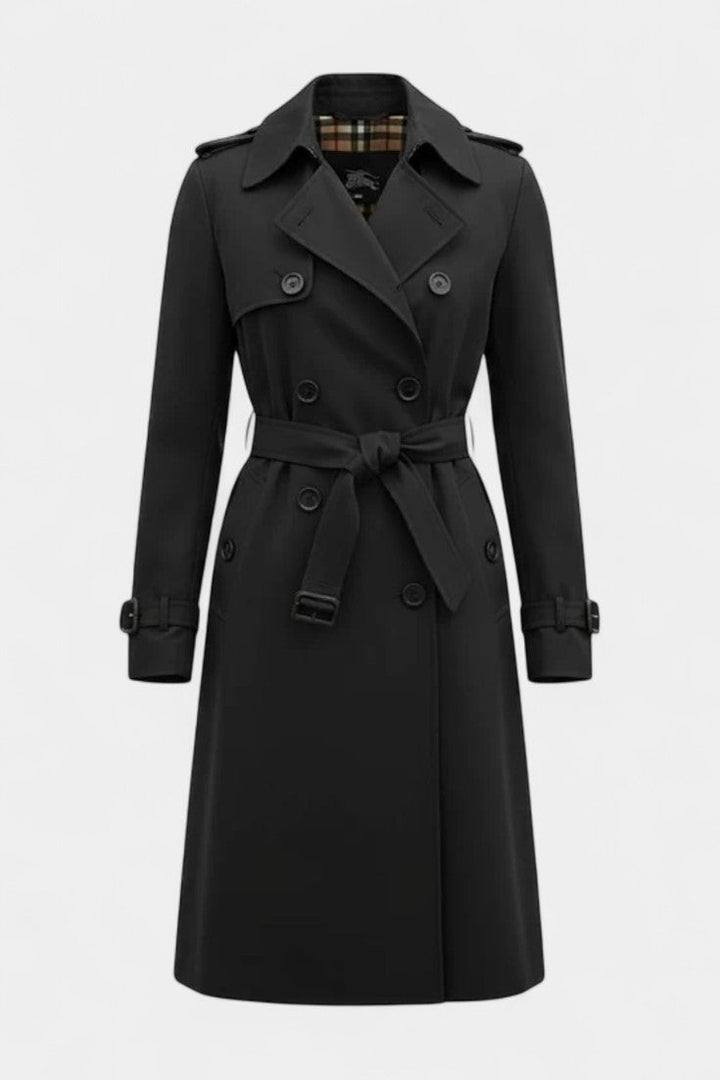 Aurora | Belted Double-Breasted Trench Coat