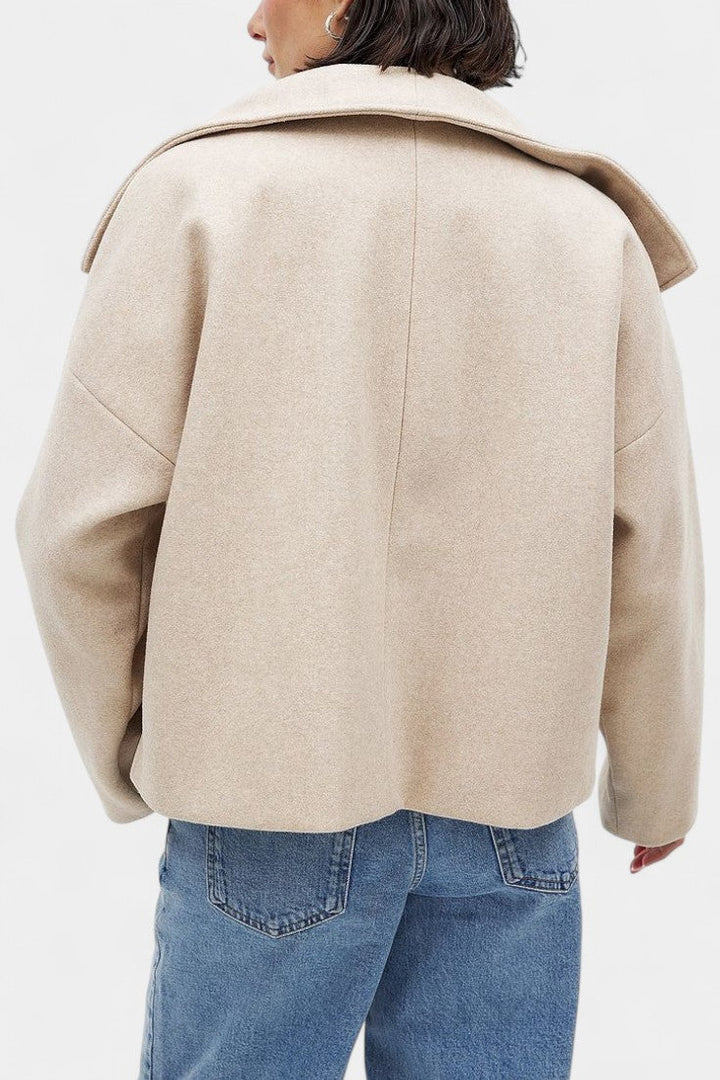 Adelaide | Cropped Double-Breasted Coat