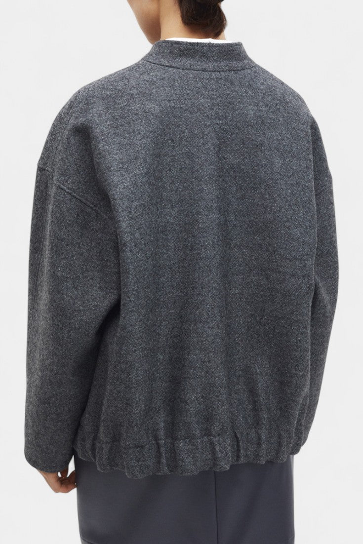 Rosina | Cosy Textured Bomber Jacket