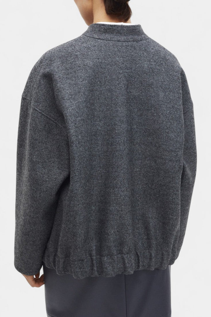 Rosina | Cosy Textured Bomber Jacket