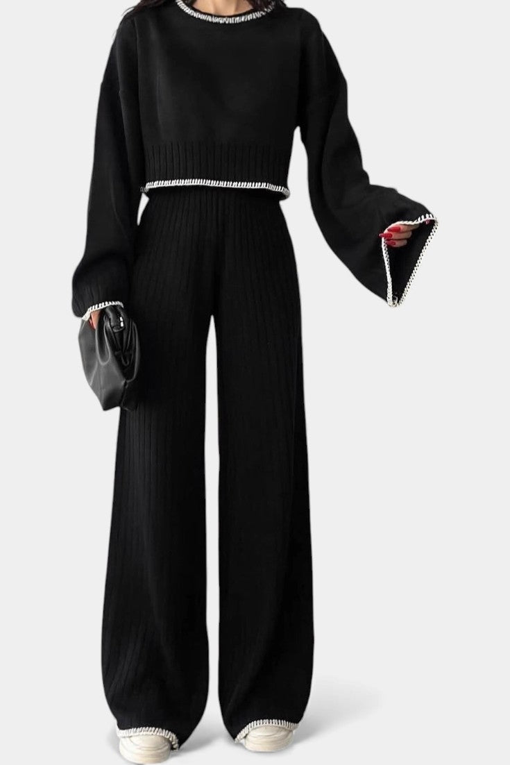 Aurora | Ribbed Two-Piece Set