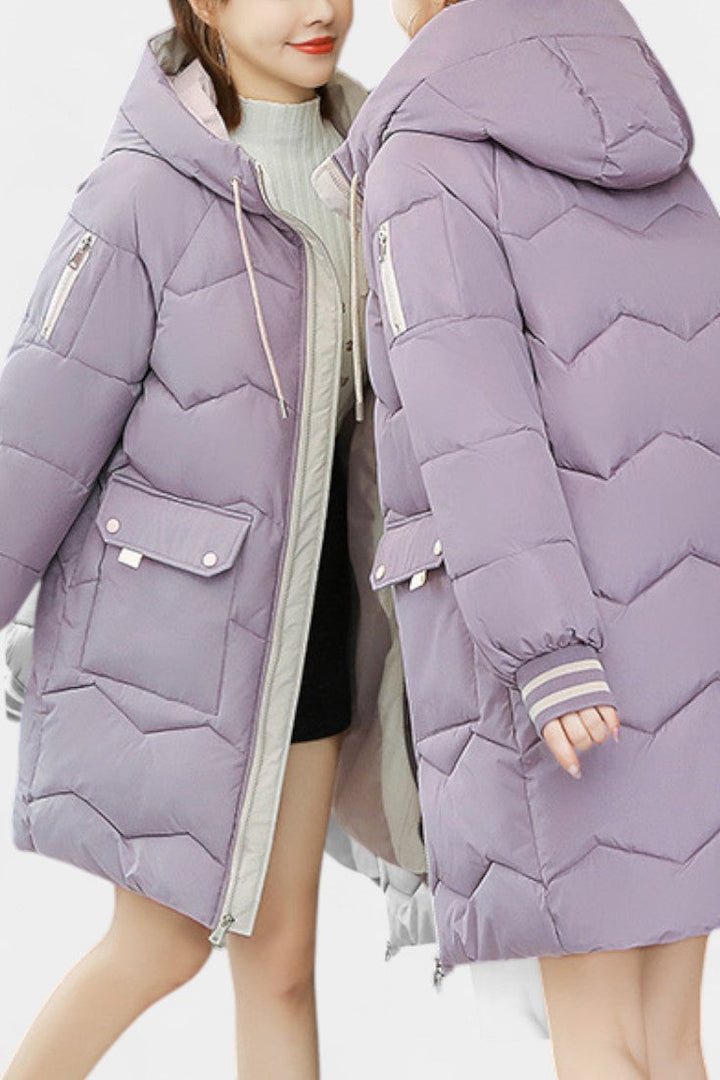 Etta | Hooded Longline Padded Coat