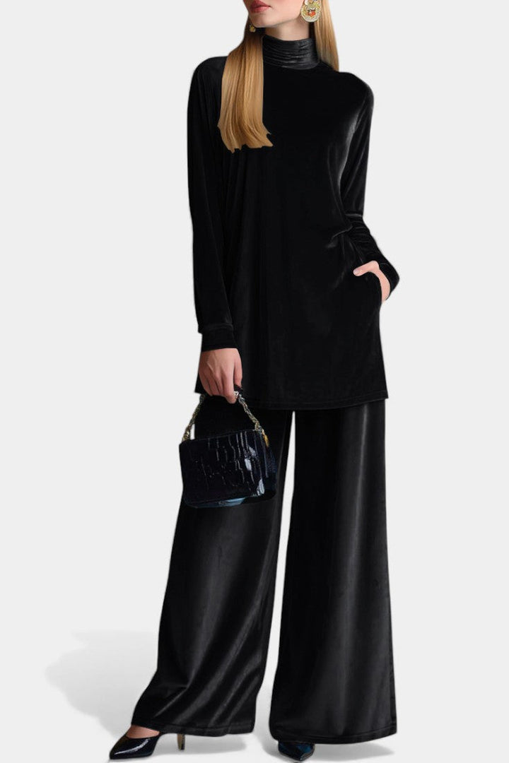 Annette | Elegant Wide-Leg Two-Piece Set