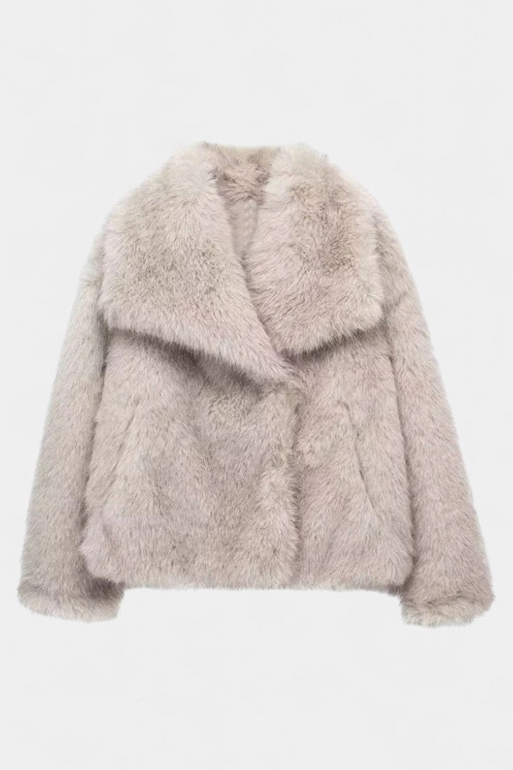 Lauren | Plush Oversized Statement Coat