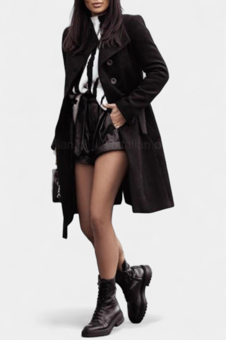 Odette | Belted Longline Coat