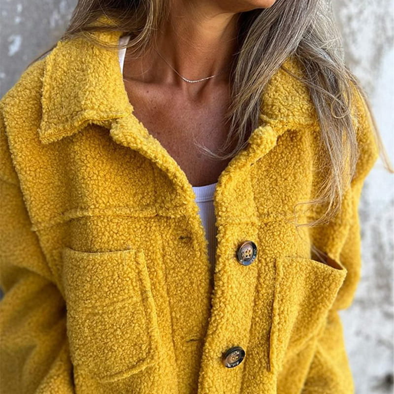 Thea | Cosy Button-Up Jacket