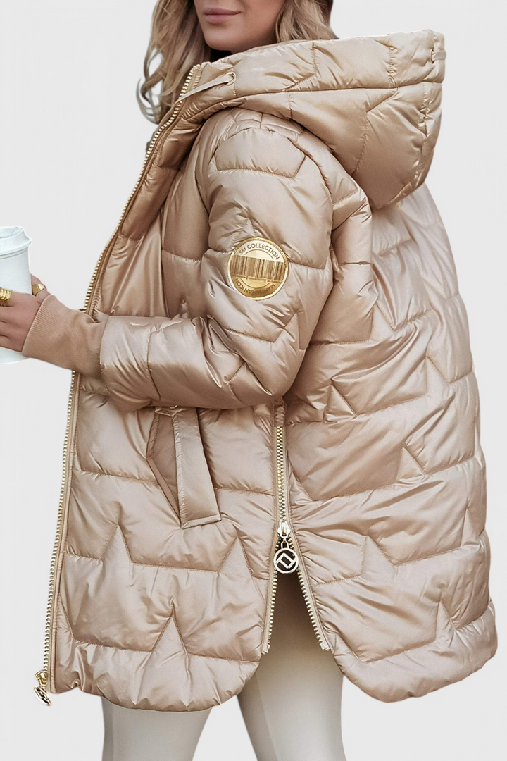 Faith | Longline Hooded Puffer Jacket