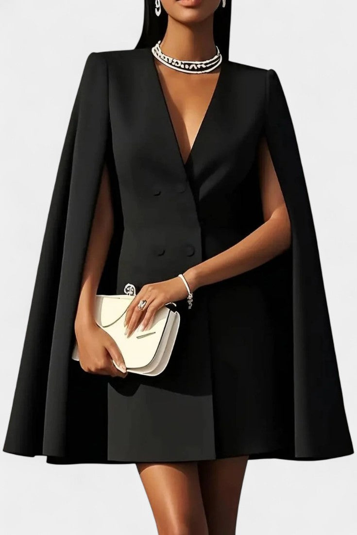 Anneliese | Tailored Cape Blazer