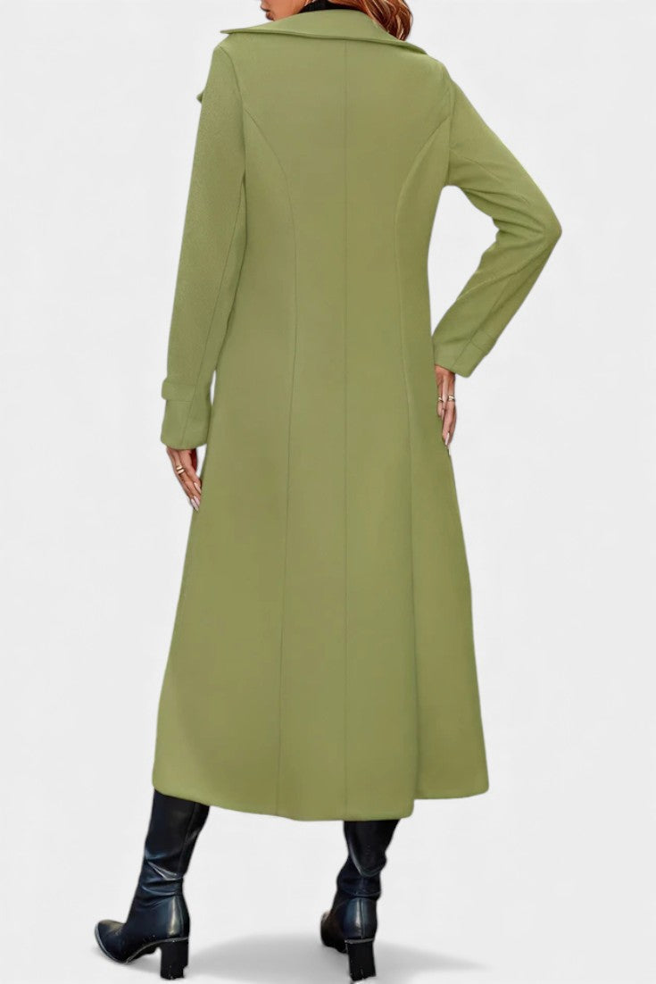 Sloane | Double-Breasted Longline Coat