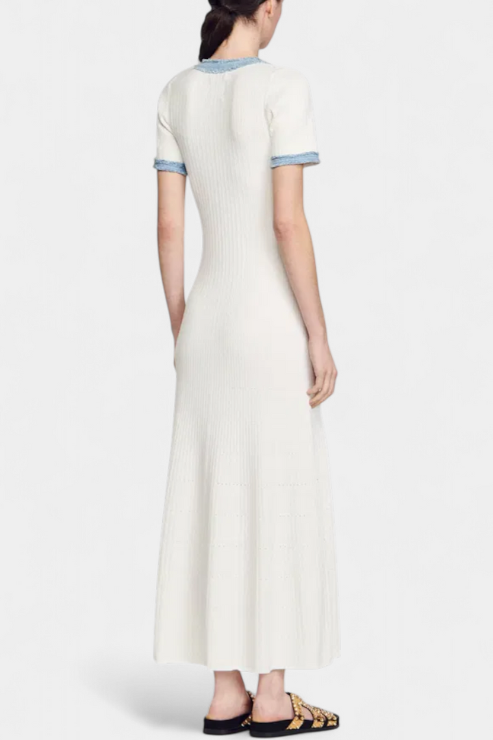 Genevra | Refined Buttoned Midi Dress
