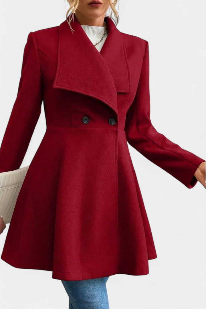 Nora | Tailored Peplum Coat