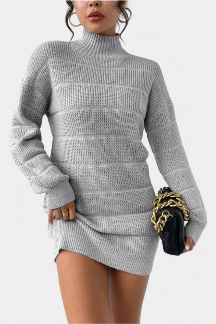Fiona | Cosy Turtleneck Sweater Dress