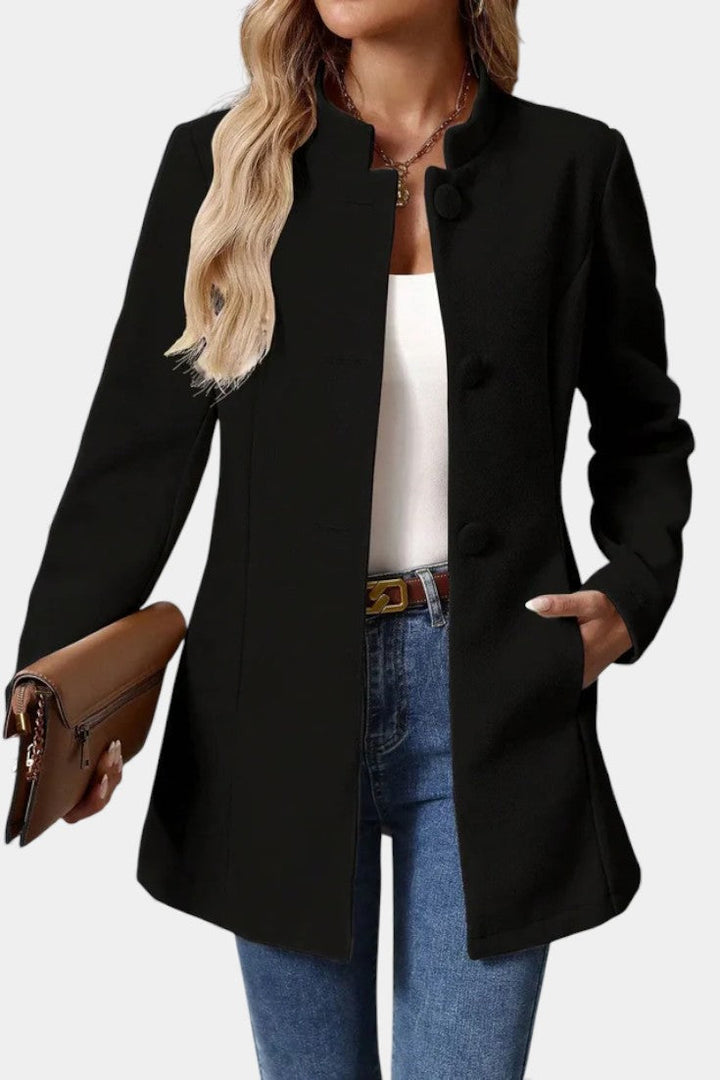 Petra | Tailored High-Collar Coat