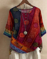 Mabel | Artful Patterned Top