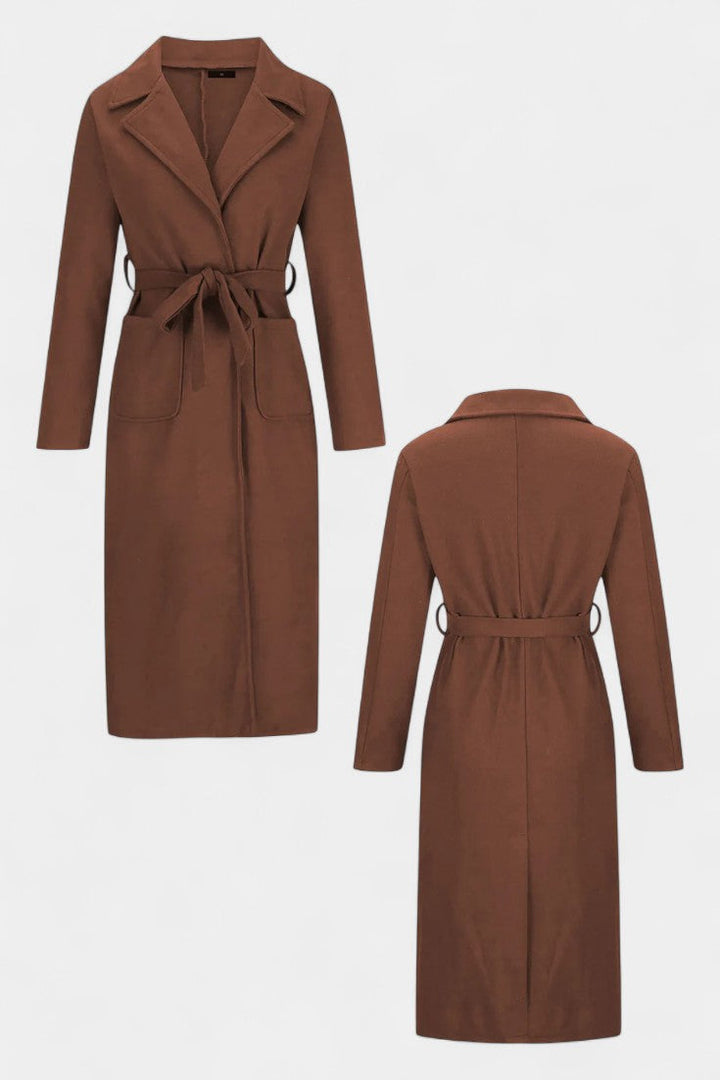 Vivienne | Belted Longline Coat