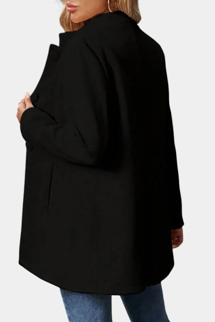 Rosabelle | Refined High-Collar Overcoat