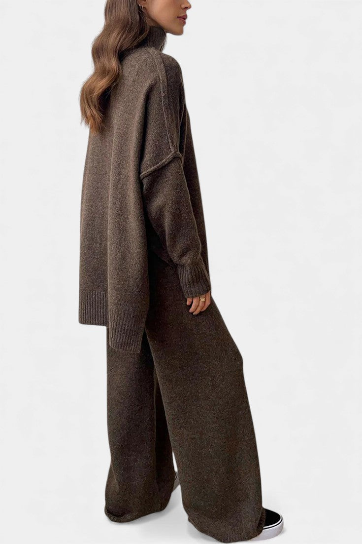 Ines | Relaxed Turtleneck Two-Piece Set