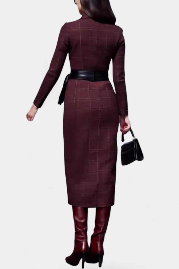 Fleur | Tailored Wrap Midi Skirt