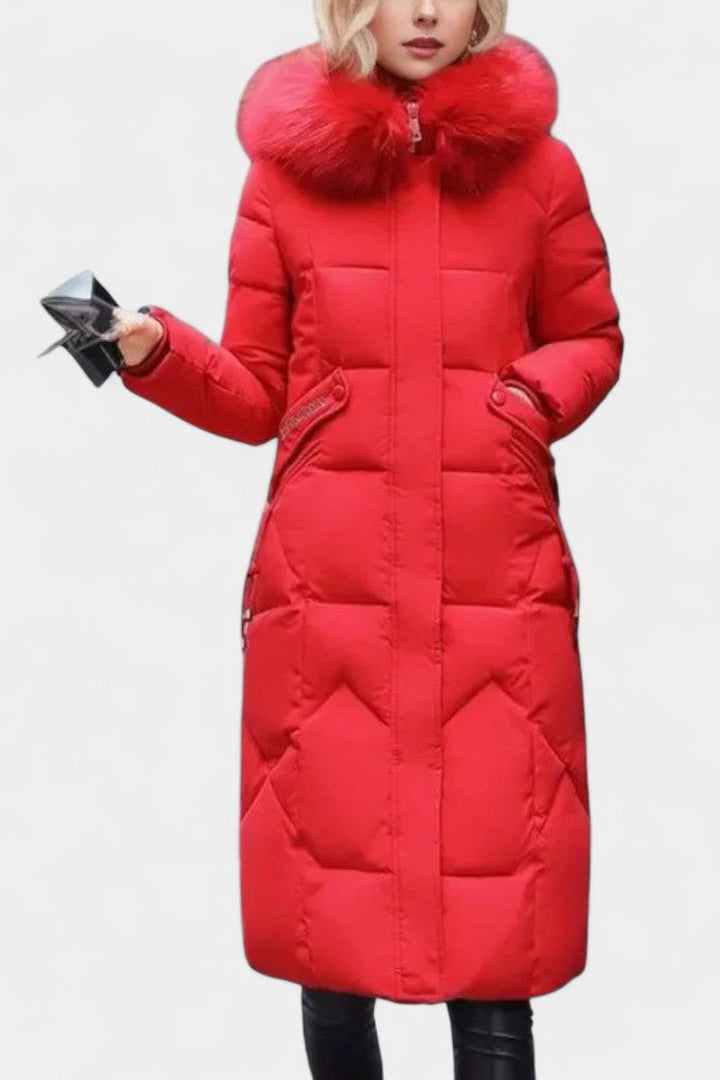 Frances | Longline Hooded Winter Coat