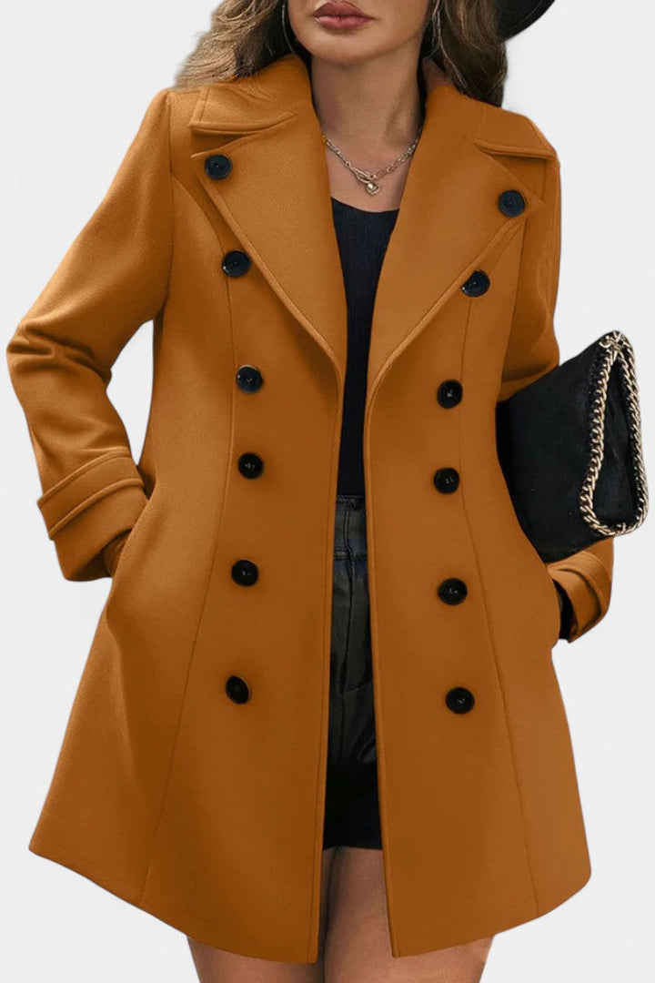 Rhiannon | Double-Breasted Tailored Coat