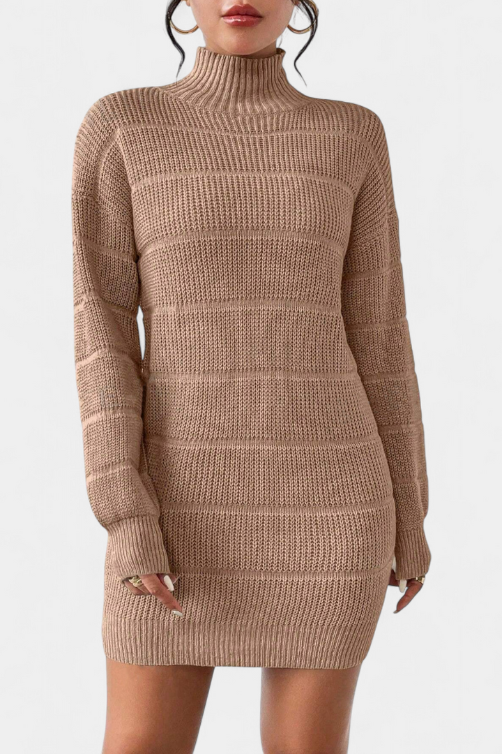 Fiona | Cosy Turtleneck Sweater Dress