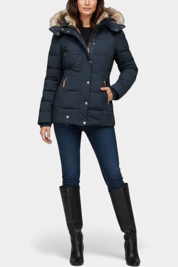 Adelia | Cosy Hooded Padded Winter Jacket