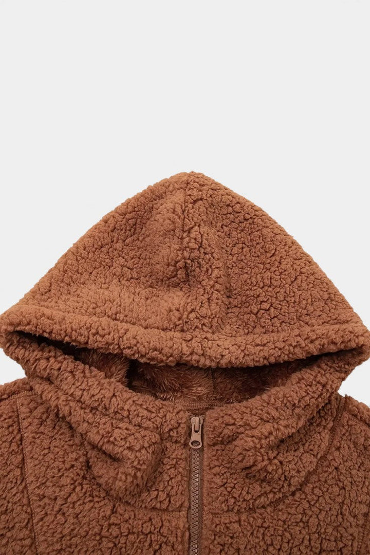 Talia | Cosy Hooded Zip Jacket