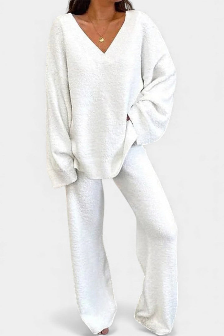 Lauren | Soft V-Neck Two-Piece Set