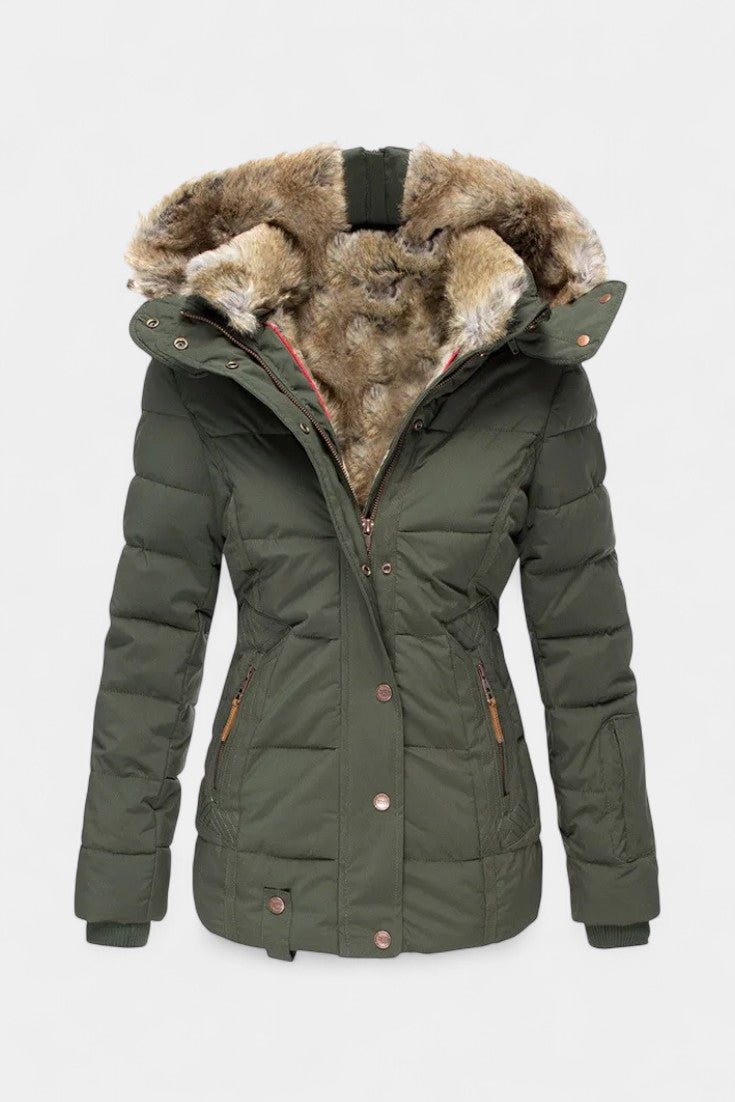 Adelia | Cosy Hooded Padded Winter Jacket