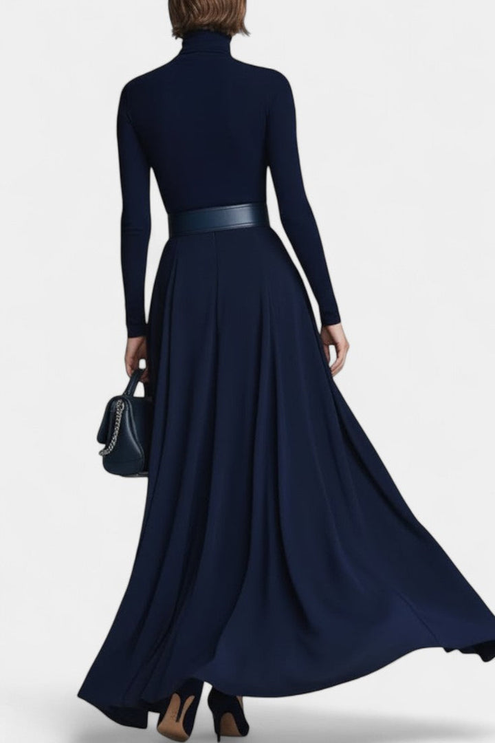 Eloise | Elegant Belted Maxi Dress