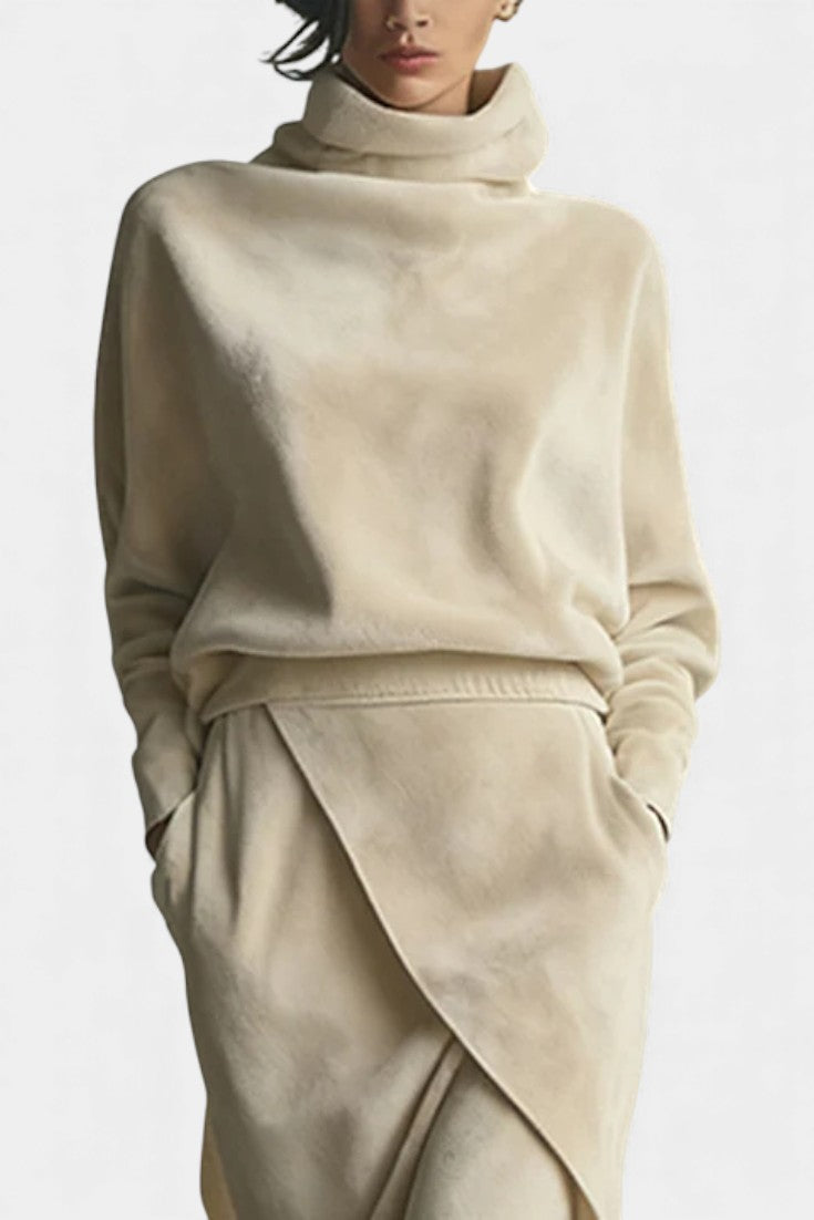 Marlowe | Draped Asymmetrical Two-Piece Set