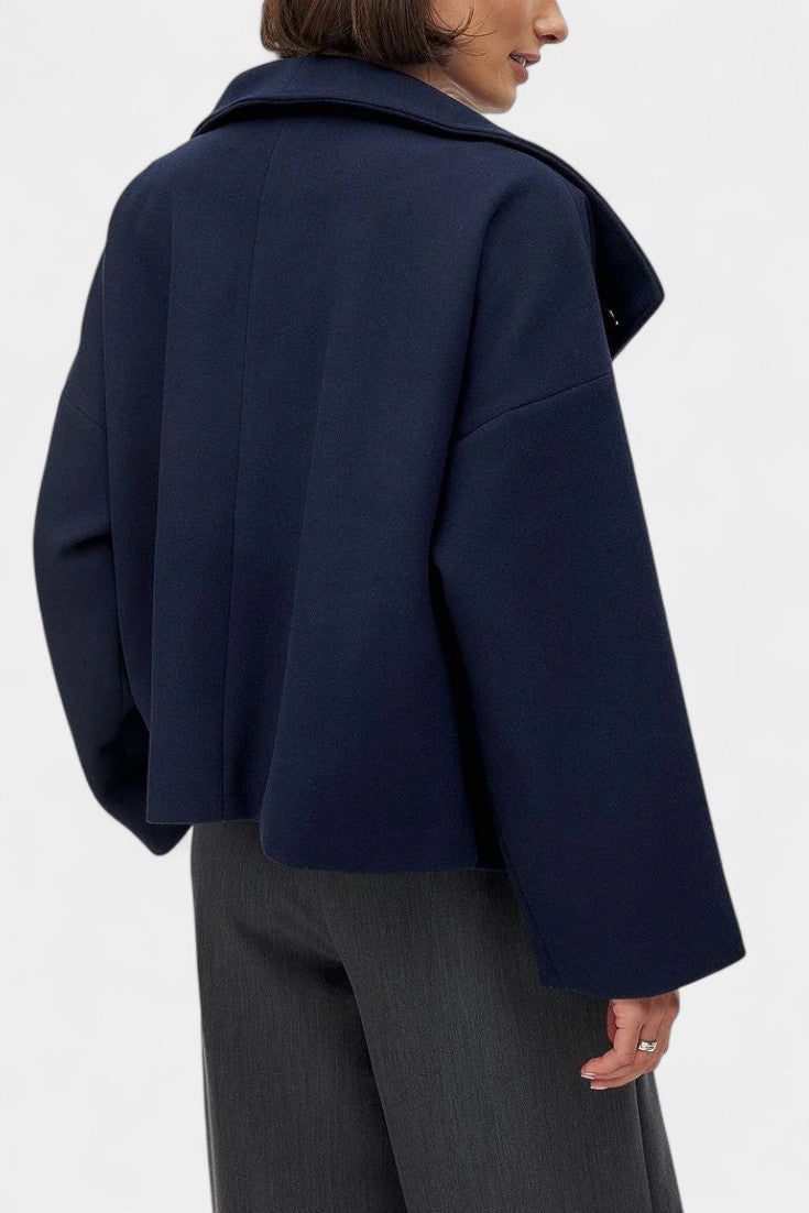 Adelaide | Cropped Double-Breasted Coat