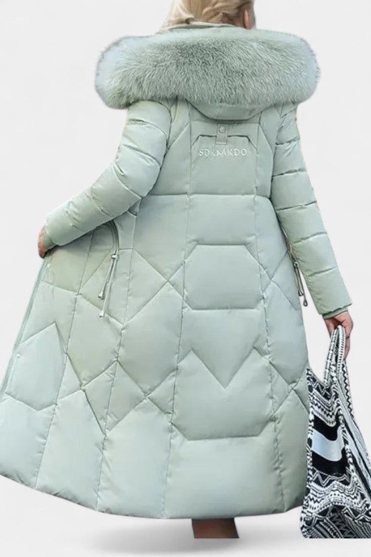 Frances | Longline Hooded Winter Coat