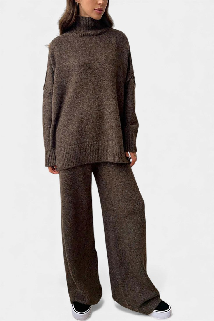 Ines | Relaxed Turtleneck Two-Piece Set
