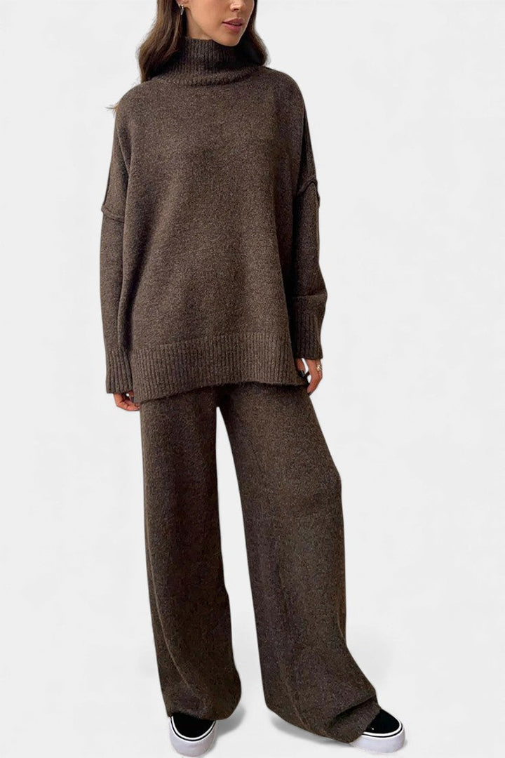 Ines | Relaxed Turtleneck Two-Piece Set