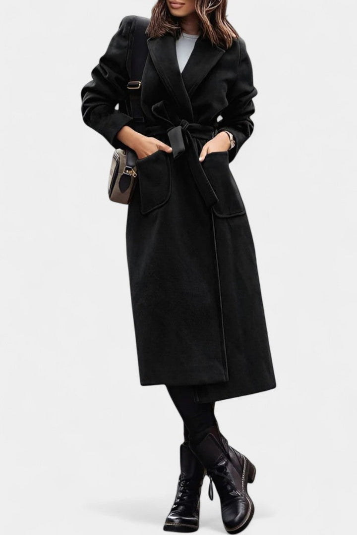 Vivienne | Belted Longline Coat