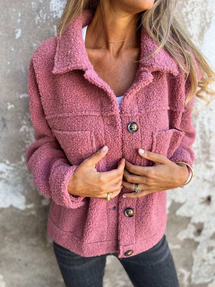 Thea | Cosy Button-Up Jacket