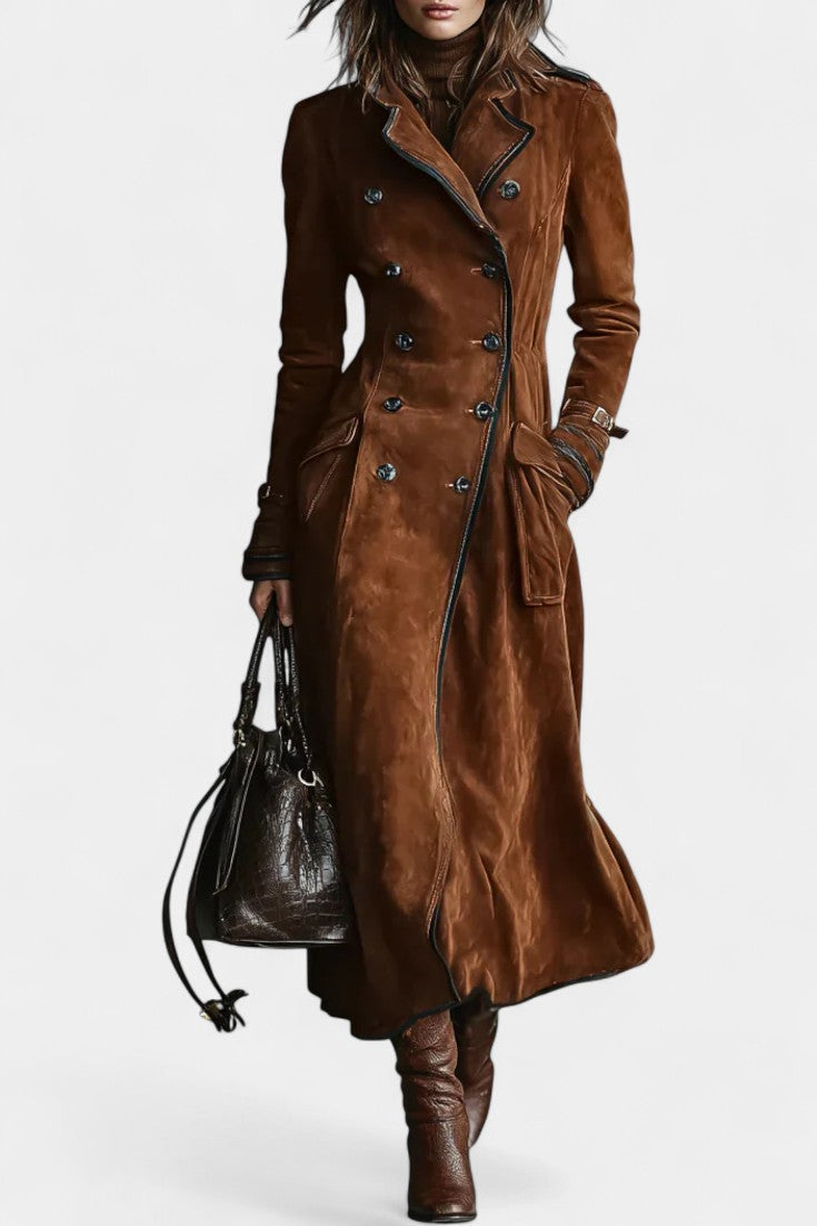 Beverly | Tailored Double-Breasted Long Coat