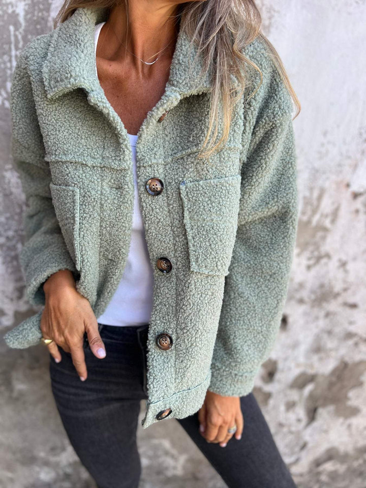 Thea | Cosy Button-Up Jacket