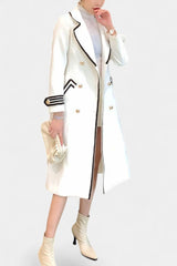Rosaline | Tailored Double-Breasted Long Coat