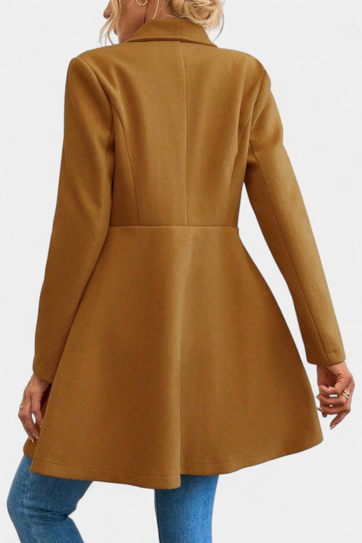 Nora | Tailored Peplum Coat