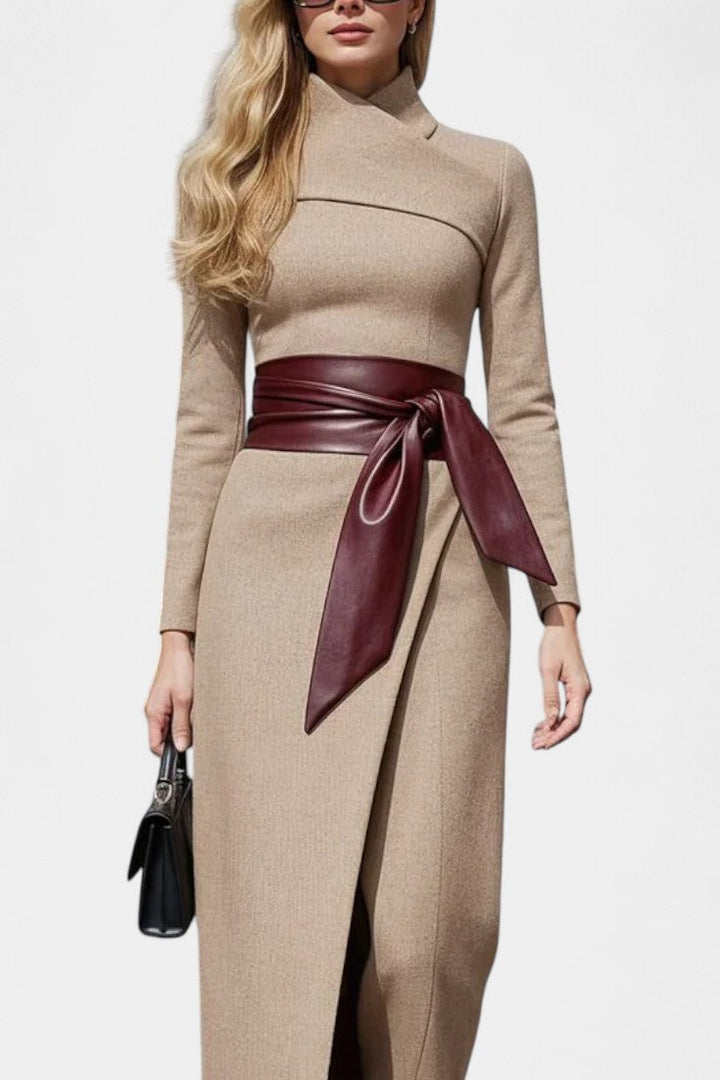 Fleur | Tailored Wrap Midi Skirt