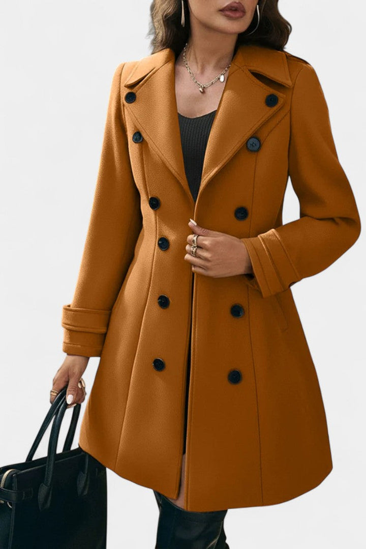 Rhiannon | Double-Breasted Tailored Coat