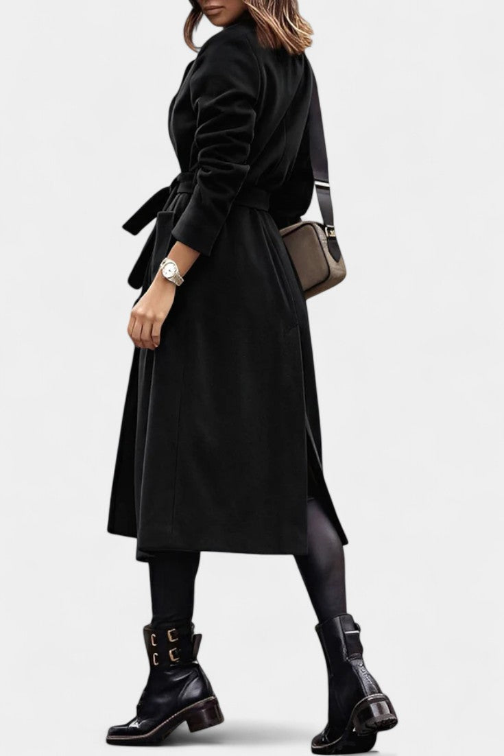 Vivienne | Belted Longline Coat