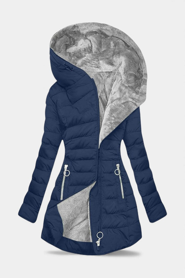 Simone | Cosy Hooded Winter Coat